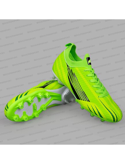 Бутсы футбольные KR-207 зеленые DOLPHINSPORT