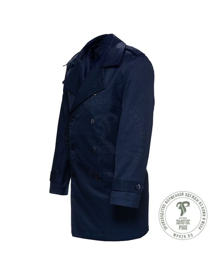 Плащ мужской темно-синего цвета