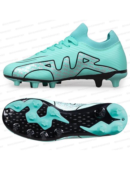 Бутсы футбольные KR-154 мятный DOLPHINSPORT