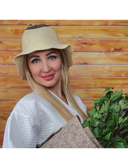 Шляпа для сауны "Колокольчик"