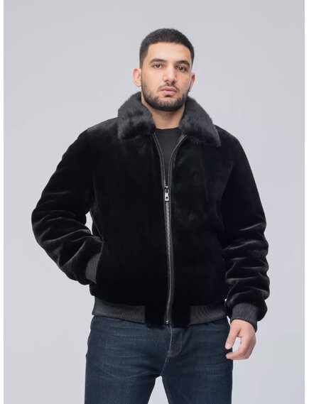 Бомбер мужской зимний