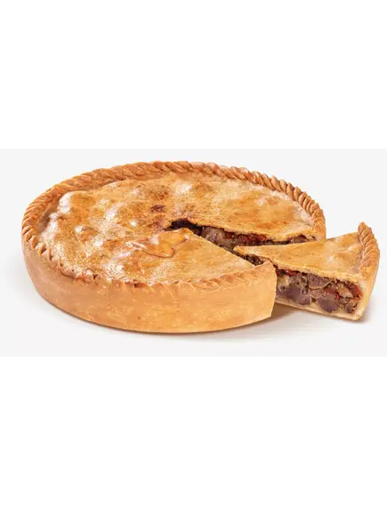 Пирог «Куриные желудочки с вялеными томатами»