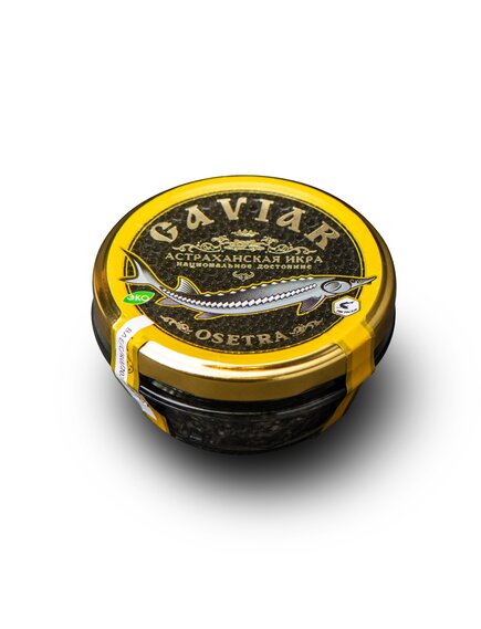Чёрная икра осетра 113 г.