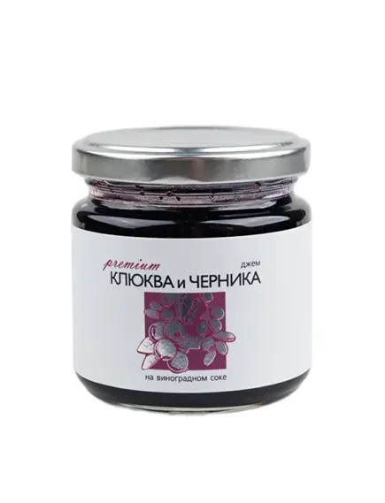 Ягодный джем Клюква и черника