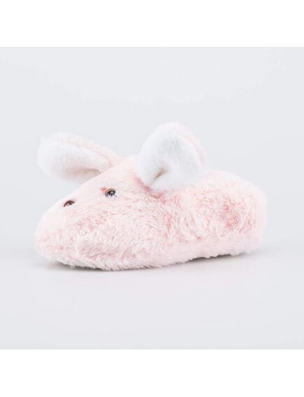 Пушистые домашние тапочки Маленький зайка