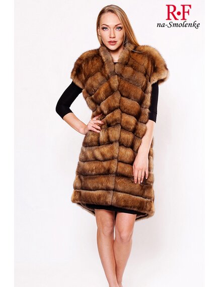 Жилет из соболя