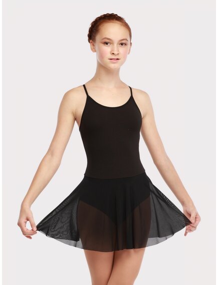 Купальник "Адажио" на тонких бретелях, юбка-сетка