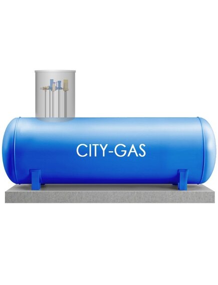 Газгольдер CITY GAS объемом 2700 л Евростандарт-2