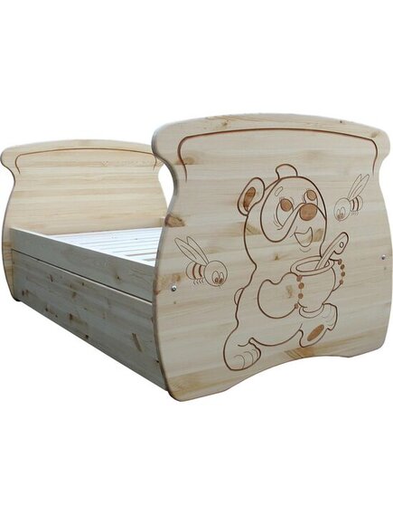 Кровать "Машенька" с ящиком и матрасом