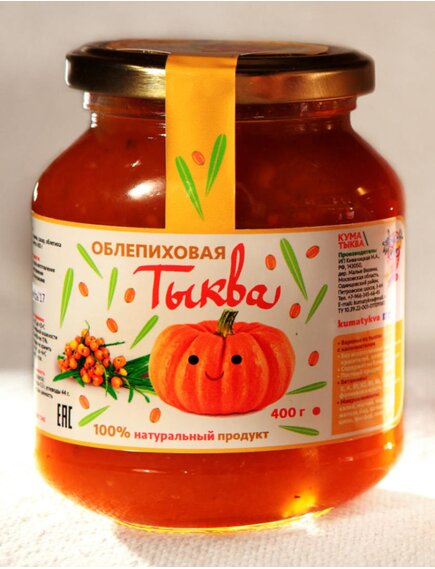 Варенье «Облепиховая тыква»