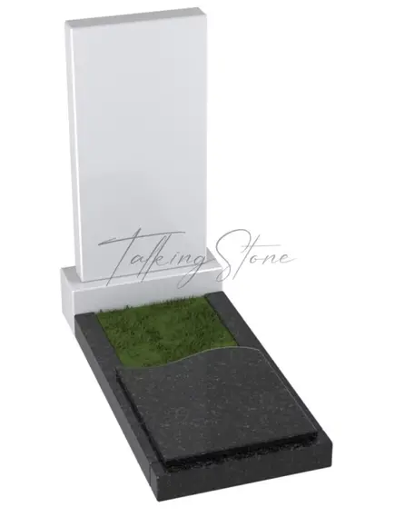 Ритуальная плита "Цветник GG4034"