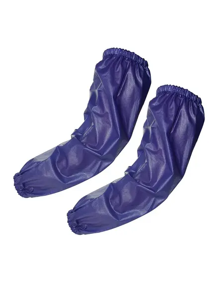 Нарукавники ПВХ VS-020 синий КЩС до 50%