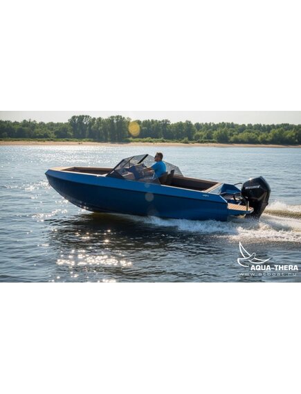 Алюминиевый катер «Севрюга RC57» с реданом от ООО "АКВА ТЕРРА" под заказ