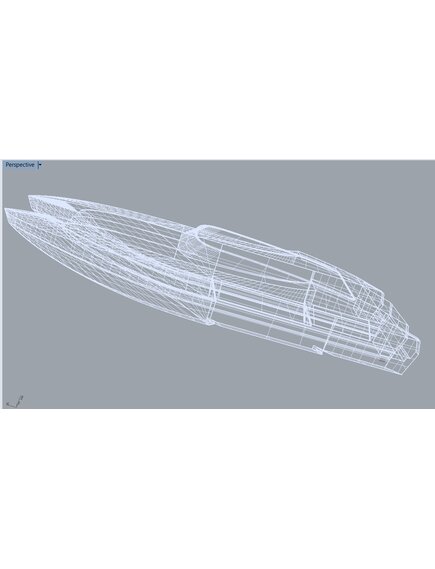 Алюминиевый POWERBOAT «MAKO» с реданом от ООО "АКВА ТЕРРА" под заказ