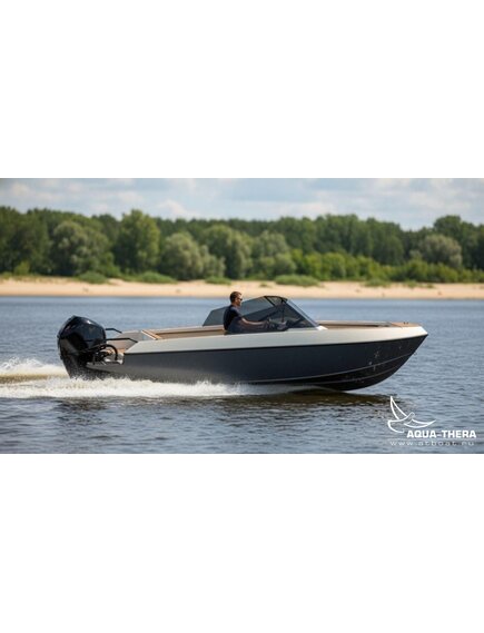 Алюминиевый катер «Севрюга RC57» с реданом от ООО "АКВА ТЕРРА" под заказ