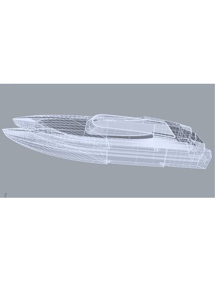 Алюминиевый POWERBOAT «MAKO» с реданом от ООО "АКВА ТЕРРА" под заказ