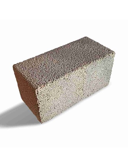 Керамзитоблок Полнотелый (КПН) 390*190*188(мм) М75