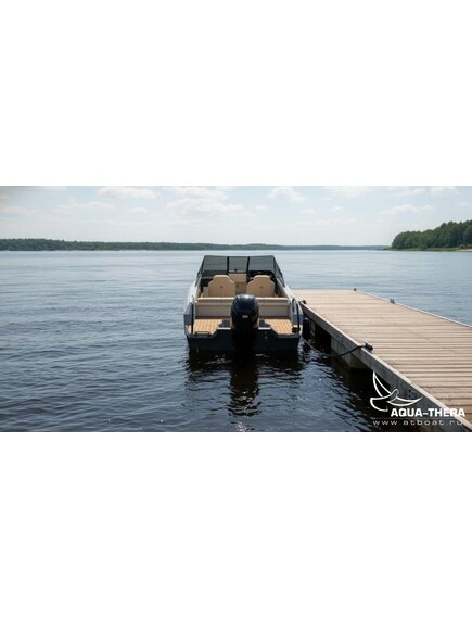 Алюминиевый катер «Севрюга RC57» с реданом от ООО "АКВА ТЕРРА" под заказ