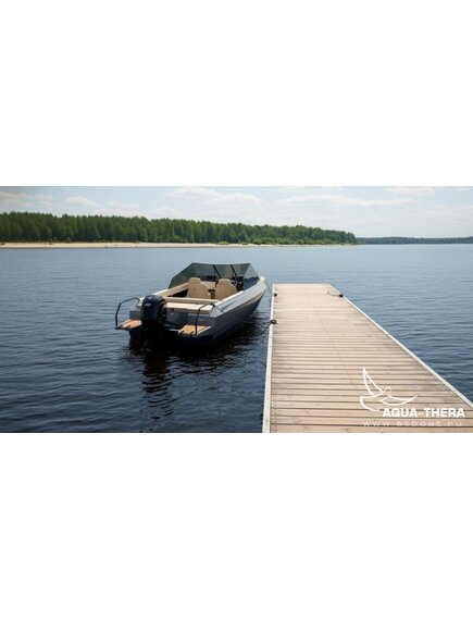 Алюминиевый катер «Севрюга RC57» с реданом от ООО "АКВА ТЕРРА" под заказ