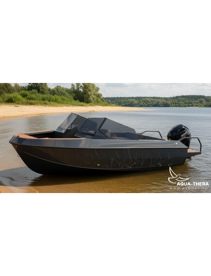 Алюминиевый катер «Севрюга RC57» с реданом от ООО "АКВА ТЕРРА" под заказ