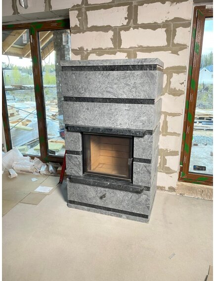 Облицовка каминной топки