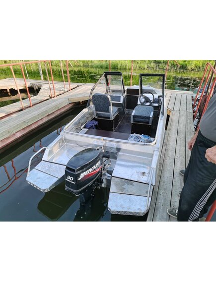 Алюминиевая лодка «Плотва BS 3.9» от ООО "АКВА ТЕРРА" под заказ