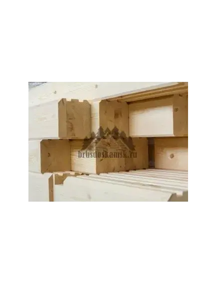 Брус клееный профилированный