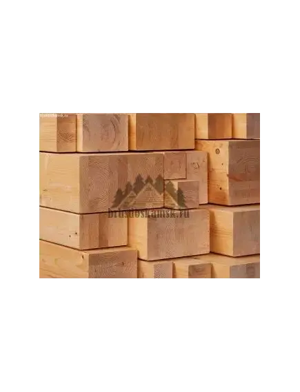 Брус клееный строганный