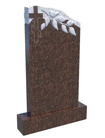 Памятник с крестом в верхней части и ветвью GC0013