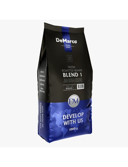 Кофе в зернах FRESH ROASTED BEANS "BLEND 1"
