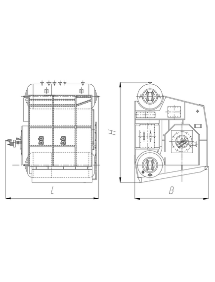 Котёл паровой ДЕ 4; 6,5; 10; 16; 25 т/ч