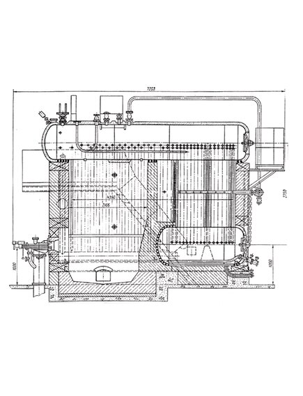 Котёл паровой ДКВр