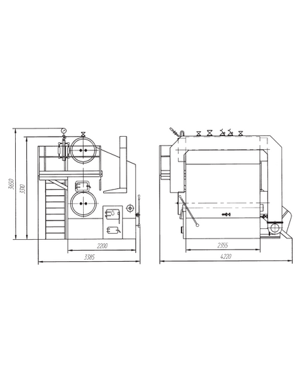 Котел паровой серии ДСЕ-1,6-14Р