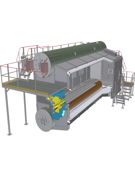 Моноблочный наддувной котел ДЕ-25-24 ГН-О