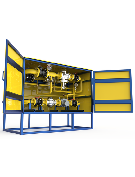 Газорегуляторными пунктами (ГРПШ)