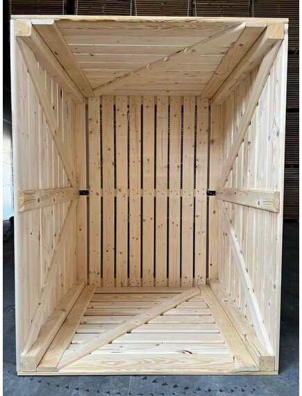 Деревянные овощные ящики (контейнеры) для хранения и перевозки | Опт