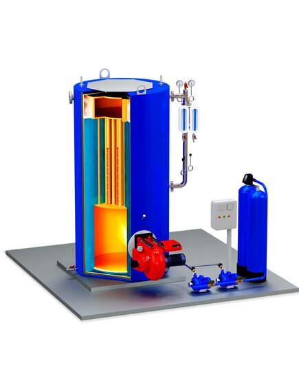 Паровой котел газовый UPG-400