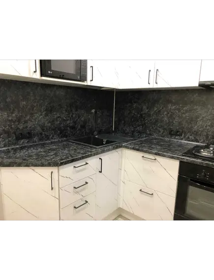 Кухня угловая Мрамор