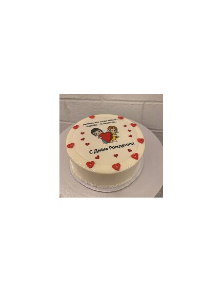 Бенто торт "LOVE IS"