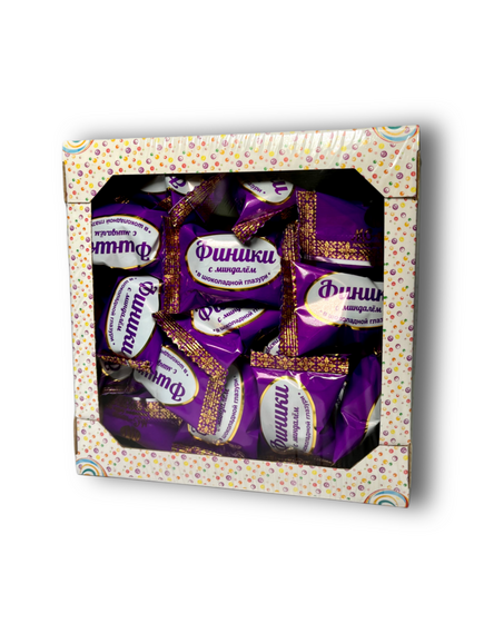 Финик с миндалем в шоколадной глазури