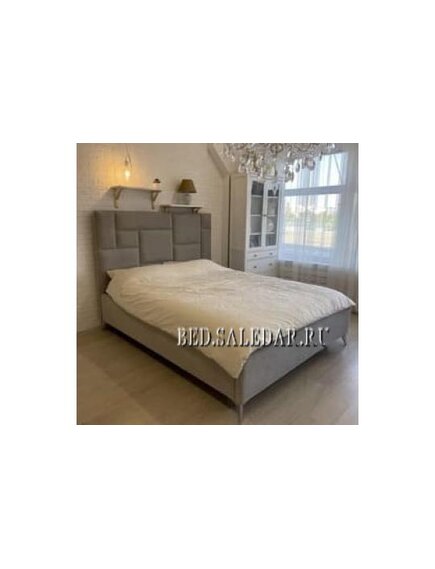 Кровать с изголовьем «Тетрис»