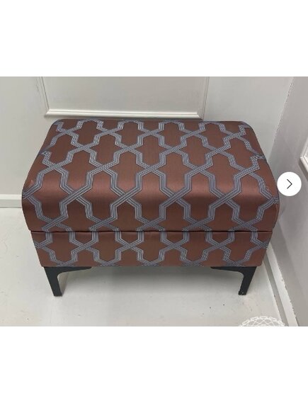 Банкетка из жаккарда