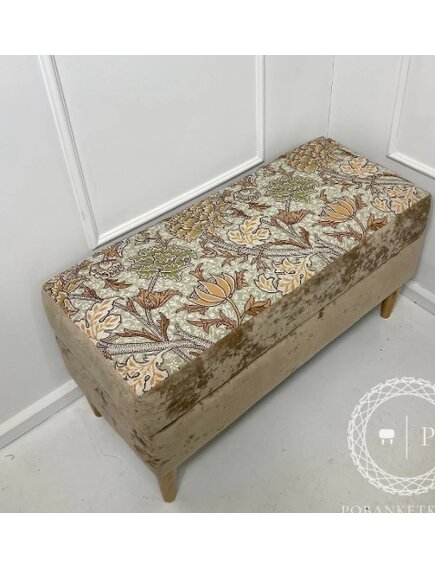 Банкетка "Чертополох" бежевая