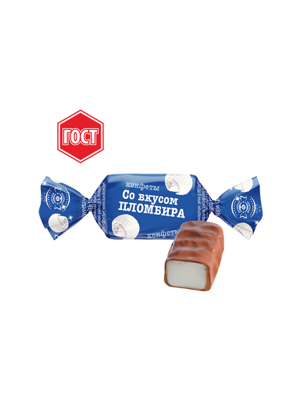 Конфеты «Со вкусом пломбира»