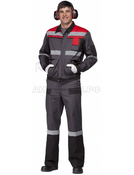 Костюм "Дизель" серый брючный