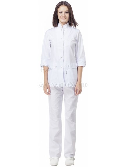 Костюм №71.1 женский белый
