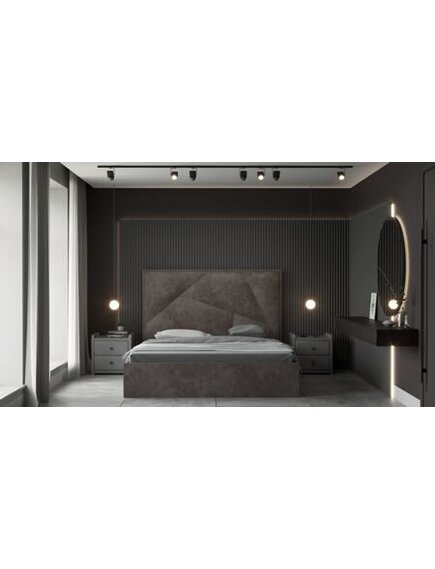 Кровать Токио с мягким изголовьем