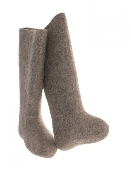 Валенки серые