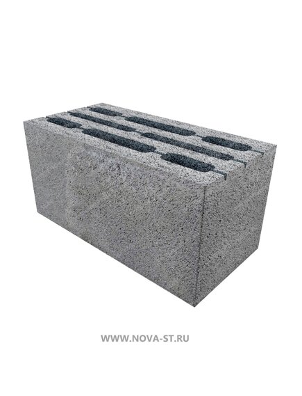 Стеновой блок (8-ми щелевой) пескоцементный