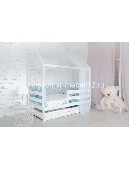 Кровать Домик с 2-я ящиками
